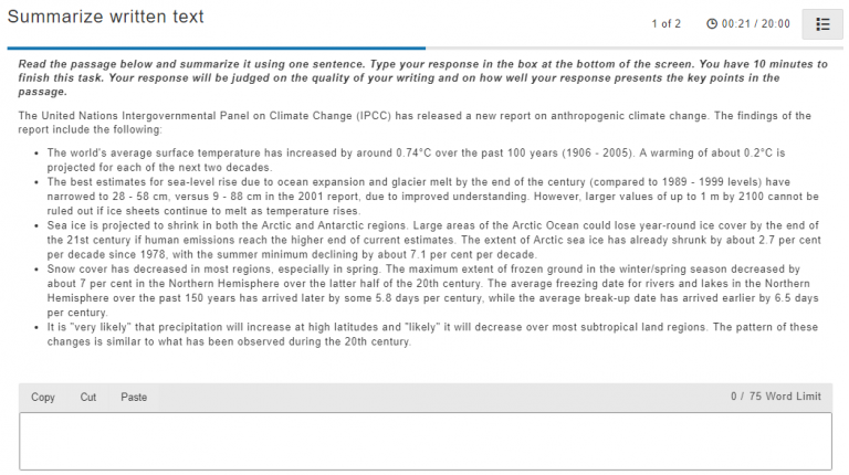 Pte writing essay word limit picture